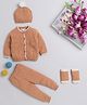 Yellow Apple Ultra Comfortable and Breathable Material Clothing Set - Tangerine Yellow