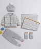 Yellow Apple Ultra Comfortable and Breathable Material Clothing Set - Light Grey