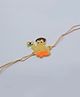 Milyra Chota Bheem & Indian Flag Rakhi  - Orange