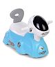 Shadilal 2 In 1 Musical Potty Chair And Ride On - White Blue