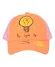 Kid-O-World You Light Me Bulb Printed Cap - Peach