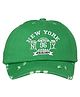 Kid-O-World New York 99 Embroidered Cap -Green-  Diameter 52 Cms
