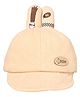 Kid-O-World Direction Patch Textured Cap- Cream-  Diameter 48 Cms