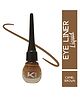KINDED Waterproof Smudgeproof Eye Liner Liquid with Matte Finish Camel Brown - 5 ml