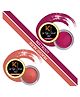 KINDED Lip Eye & Cheek Tint Combo Creamy Matte Finish Beetroot & Peachy Nude Pack Of 2 - 8 g Each