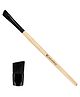 KINDED Angular Blending Makeup Brush Professional with Soft Hair Bristles Aluminium Ferrule & Natural Wooden Handle - Brown