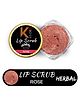 KINDED Lip Sugar Scrub Herbal Exfoliator with Natural Essential Oils for Women Rose - 10 g