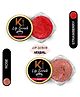 KINDED Lip Sugar Scrub Herbal Exfoliator with Natural Essential Oils for Women Strawberry & Rose- 20 g