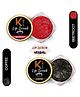 KINDED Lip Sugar Scrub Herbal Exfoliator with Natural Essential Oils for Women Beetroot & Coffee - 20 g