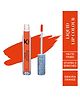 KINDED Liquid Lip Colour Lipstick Lip Gloss Vitamin E Enriched Matte Finish Sangria Orange- 6 ml