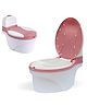 Western Style Potty Training Chair for Baby  With Simulation- Pink