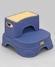 Detachable Step Stool - Navy Blue & Yellow