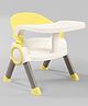 Baby Chair with Removable Tray & High Backrest - Yellow| Easy Assembly| Home & Classroom Use| Ideal for Indoor & Outdoor