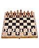 New Pinch Wooden Folding Chess Board - Brown Beige