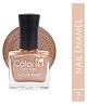 Color Fx New York Sugar Baby Nail Polish Metallic Shimmery Matte Gel Bronze Copper Gel Long Lasting Nail Enamel 9 ml-110