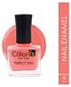 Color Fx New York Perfect Stay Nail Polish- Pink Gel Long Lasting Nail Enamel- 9 ml