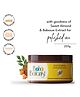 Boho Botanist Body Scrub Almond & Babassu Body Polishing Removes Tan & Dead Skin For Dry Skin -  200 g