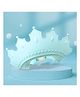 Ortis Baby Shampoo Shower Bathing Protection Bath Soft Cap Soft Adjustable Visor Hat - Sky Blue