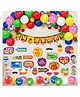 Zyozi Annaprasanam Swirls Hanging with Happy Rice Ceremony Banner and Balloon - Pack of  51