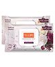 Tulips Refreshing Wet Wipes Lid Pack Pack of 2 - 30 Wipes Each