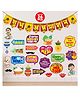 Zyozi Annaprasanam Photo Booth Props with Bunting Banner Hindi Font Multicolor - Pack of  26