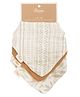 Crane Baby Bandana Bib Set Multicolor Leaf  Willow Collection - Multicolor