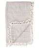Crane Baby 6 Layer Muslin Blanket Moonstone - Grey