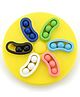 BitFeex Magic Spin Round Rotating Puzzle Game - Multicolor
