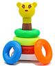 BitFeex 5 Ring Plastic Junior Ring Stacking Rings Toys - Multicolor
