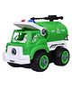 BitFeex Fire Truck Friction Powered Truck Exclusive DIY Fire Truck Vehicle Toy - Multicolor