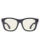 Babiators Blue light Screensaver Glasses for Kids Navigator- Black