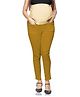 Mom for sure by Ketki Dalal Solid Slim Fit Stretchable Maternity Pant - Beige
