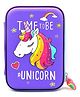 SVE 3D Unicorn Embossed 3D Pencil Case - Purple