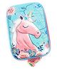 SVE 3D Unicorn Embossed 3D Pencil Case - Blue
