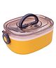 SVE Lunch Box with Spoon & Compartment for Dry Foods- Yellow