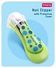 Babyhug Nail Clipper with Skin Guard -Green