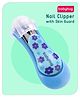 Babyhug Nail Clipper with Skin Guard -Blue
