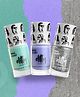 Elitty Mad Over Nails Nail Polish Combo Dawning Aqua Silver Purple Pack of 3 - 18 ml