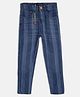 Tales & Stories  Slim Fit Print Jeans - Blue