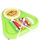 Petals Prime 3 in 1 Drum & Xylophone Band Set Monkey Face - Green