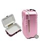 Babymoon Mini Travel Suitcase Baby Photography Props Luggage Storage Box Accessories for Kids - Pink