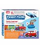 Ankit Toys Transport Educational Jigsaw Puzzle for Kids Jumbo Pack in Multi Language Multicolor - 25 Pieces