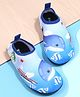 Cute Walk by Babyhug Whale Printed Water Shoes - Blue