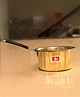 Indian Bartan Brass Tea Pan with Kalai - 1.5 Litre