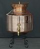 Indian Bartan Copper Water Dispenser With Glass - 10000 ml