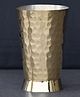 Indian Bartan Brass Glass Hammered Small- 300 ml