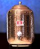 Indian Bartan Copper Water Dispenser Hammered - 8000 ml