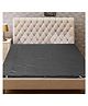 JARS Collections Waterproof  Mattress Protector Sheet for Double Size Bed Fits upto 8 Inch Mattress  Grey