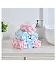 JARS Collections Microfibre Zigzag Face Towel Pack of 6 -Multicolor
