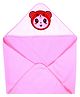 JARS Collections Microfibre Hooded Baby Wrapper - Pink